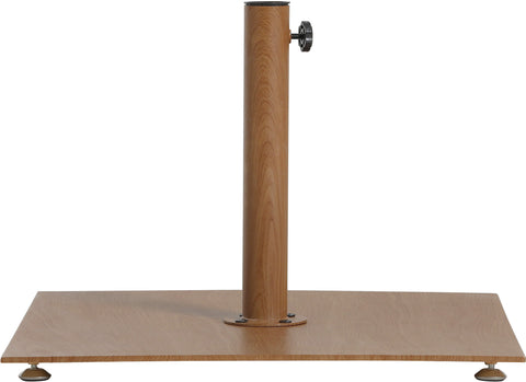 Prescott Teak Steel Patio Umbrella Base, 1 Piece