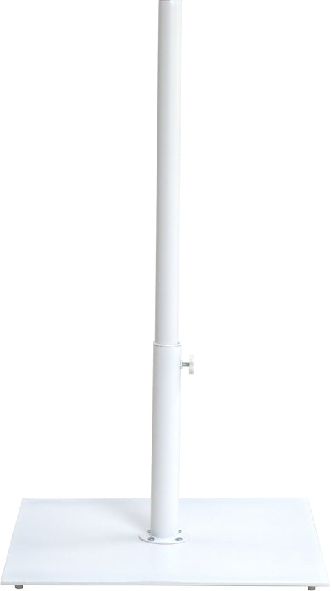 Prescott White Steel Patio Umbrella Base, 1 Piece