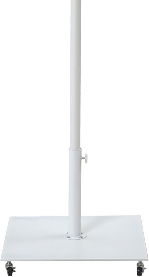Prescott White Steel Patio Umbrella Base, 1 Piece