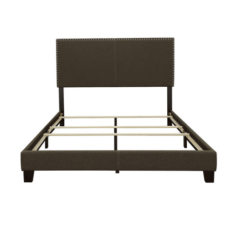 Sterling Upholstered Queen Panel Bed CharcoalCharcoal