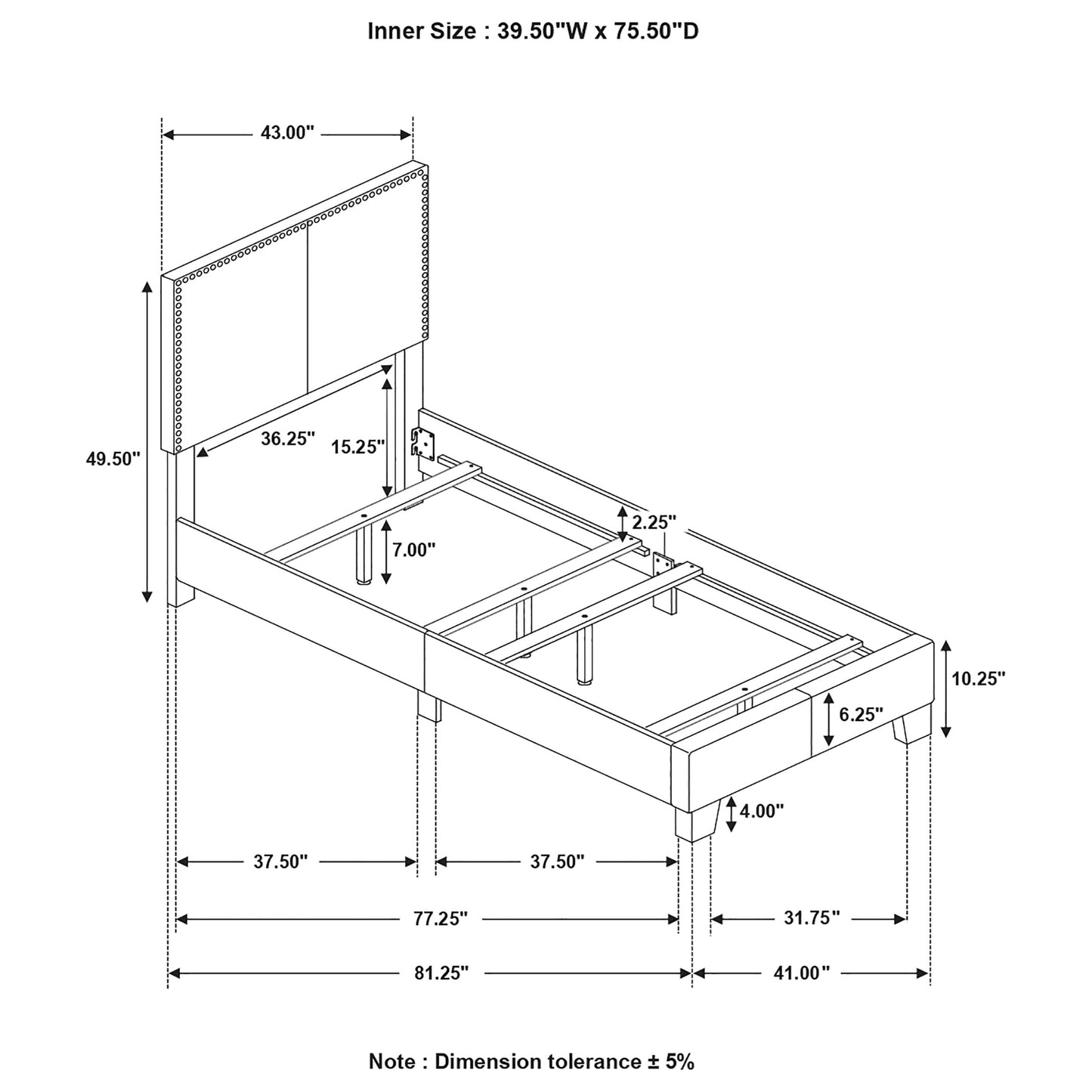 twin bed