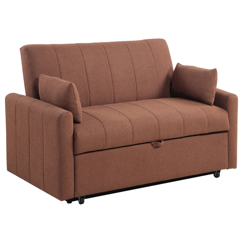 Beckham Boucle Upholstered Sleeper Sofa Bed CopperCopper