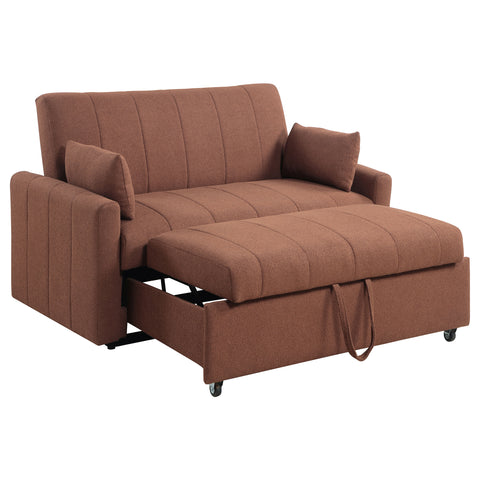 Beckham Boucle Upholstered Sleeper Sofa Bed CopperCopper