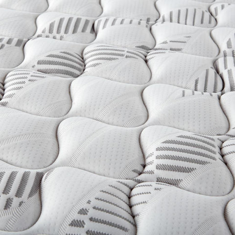 Camila Full Firm Tight Top Hybrid Mattress White