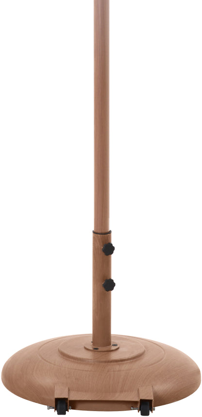 Beck Teak Steel Patio Umbrella Base