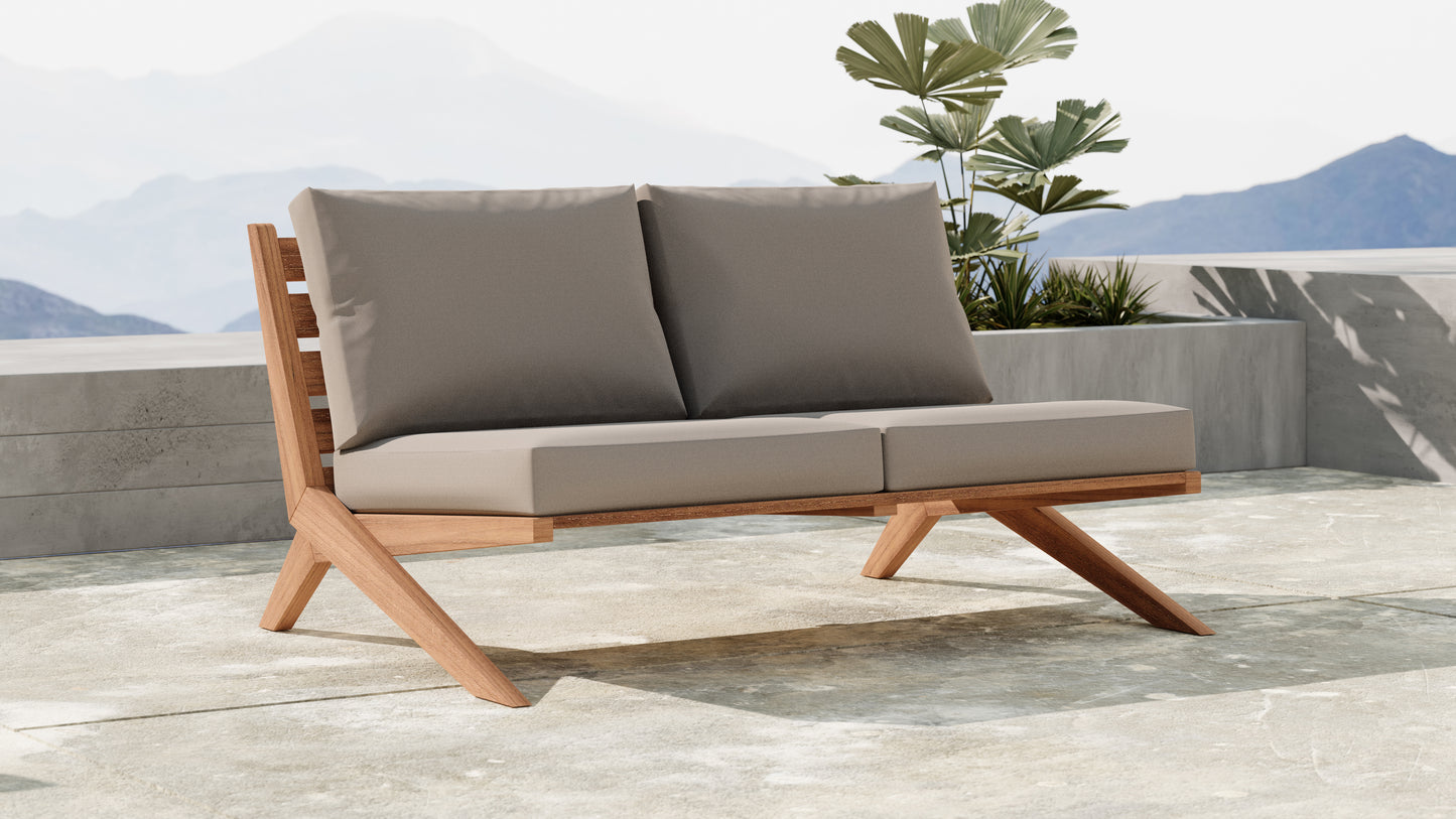 outdoor loveseat