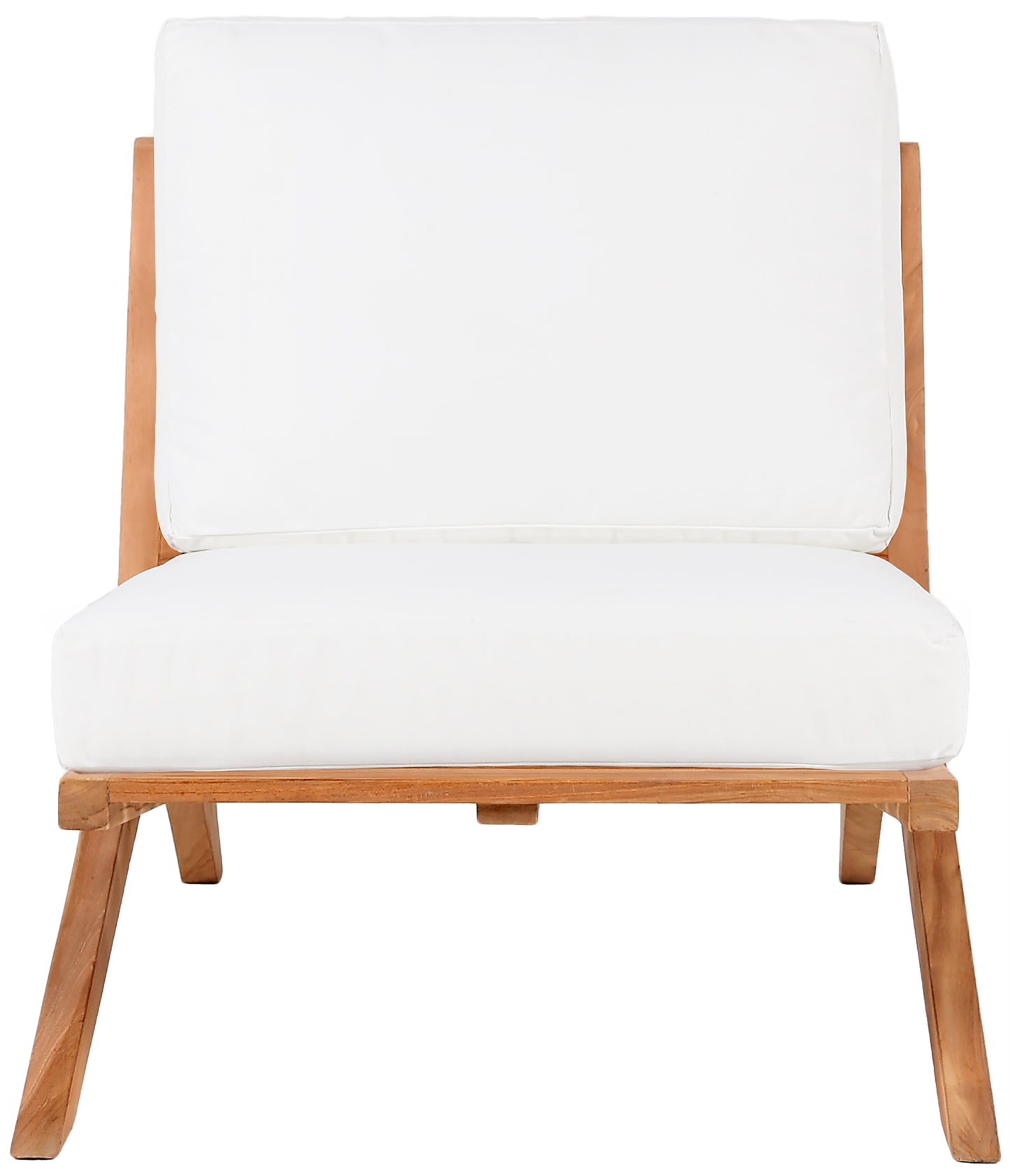 gigi off white water resistant fabric outdoor chair c