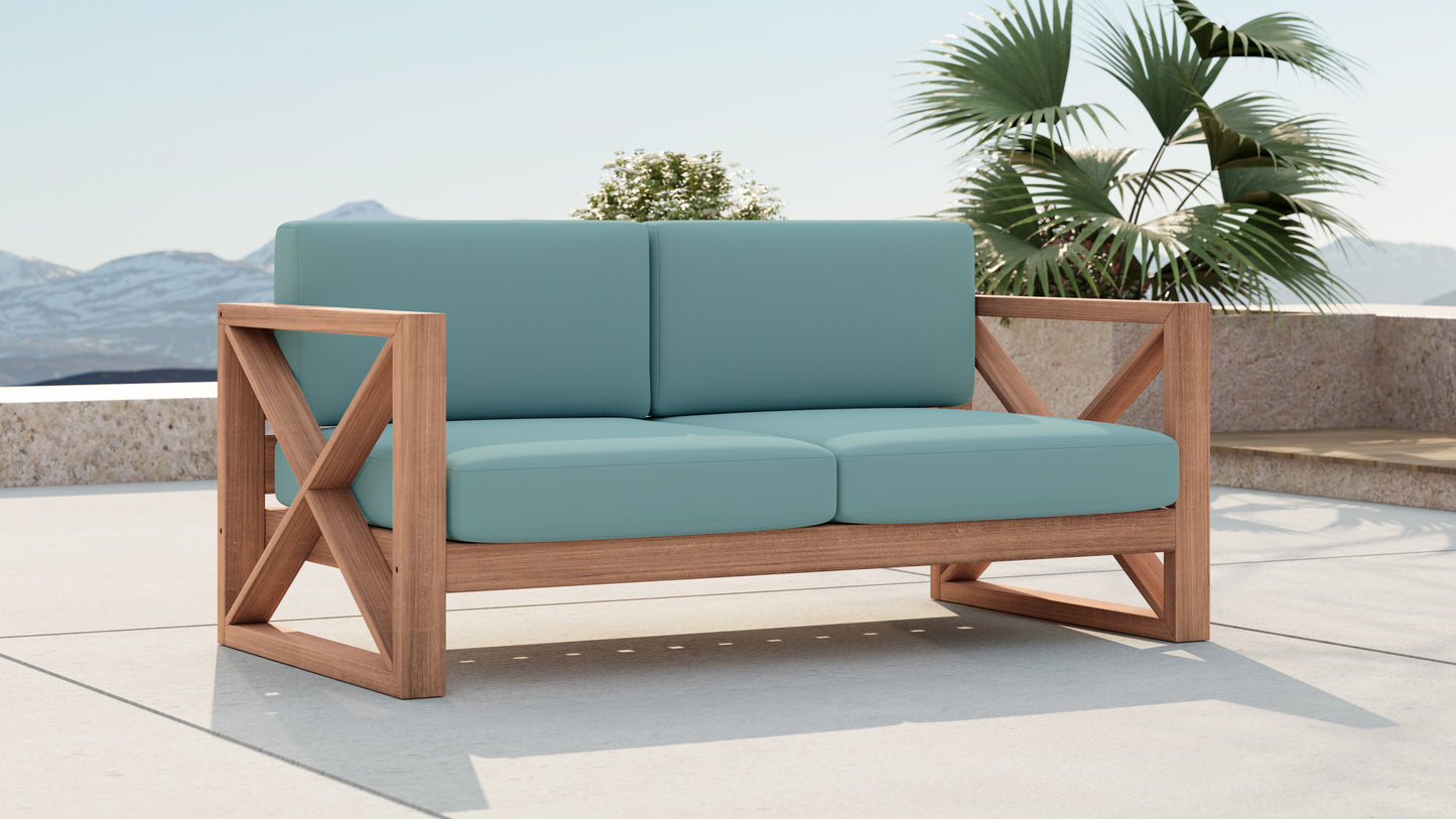 outdoor loveseat