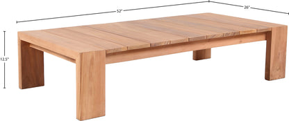 Nova Natural Teak Outdoor Coffee Table CT