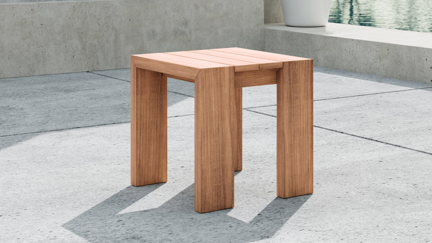 outdoor end table