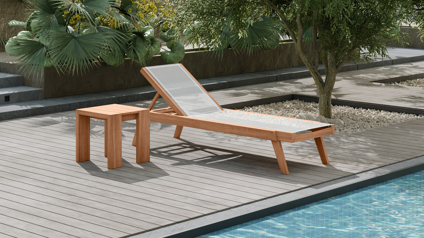 outdoor patio lounger