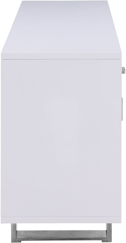 Emery White Lacquer Sideboard/Buffet