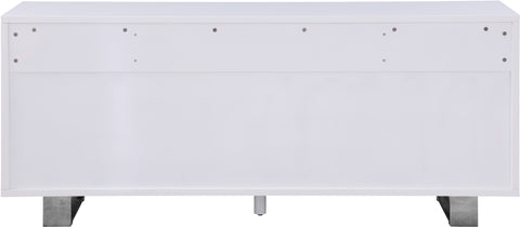 Emery White Lacquer Sideboard/Buffet
