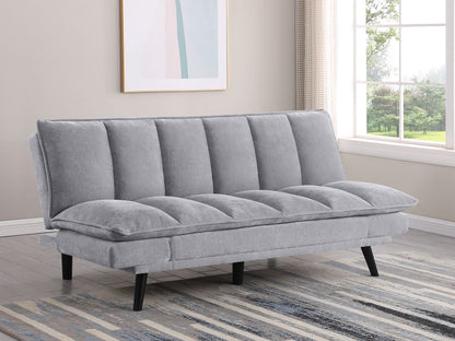 Frederick Upholstered Tufted Convertible Sofa Bed Grey