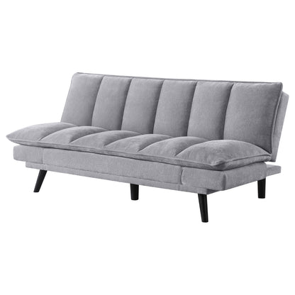 Frederick Upholstered Tufted Convertible Sofa Bed Grey