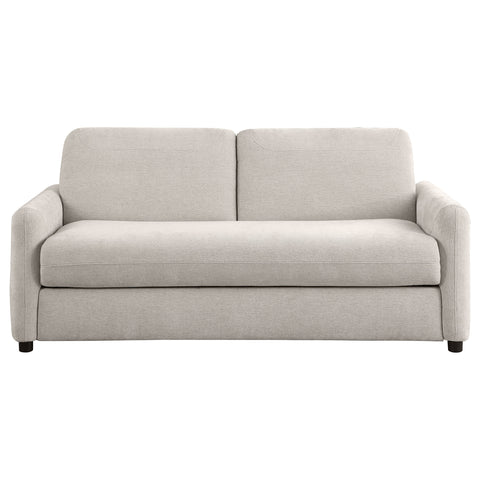 Dennison Upholstered Sofa Sleeper with Queen Mattress BeigeBeige