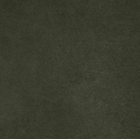Reese Green Velvet Upholstered Ottoman / Stool, 1 Piece