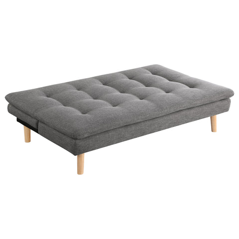 Bridget Upholstered Tufted Convertible Sofa Bed GreyGrey
