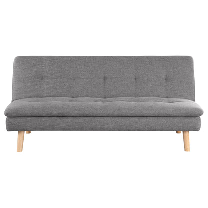 Marceline Upholstered Tufted Convertible Sofa Bed Grey