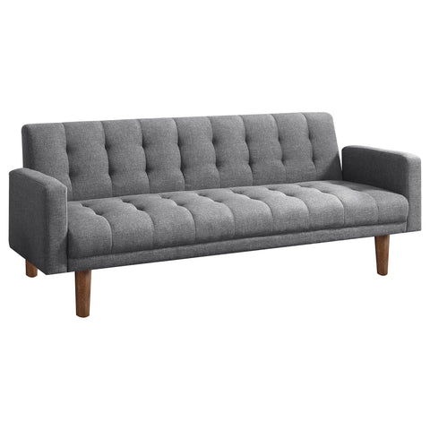 Dortch Upholstered Tufted Convertible Sofa Bed GreyGrey