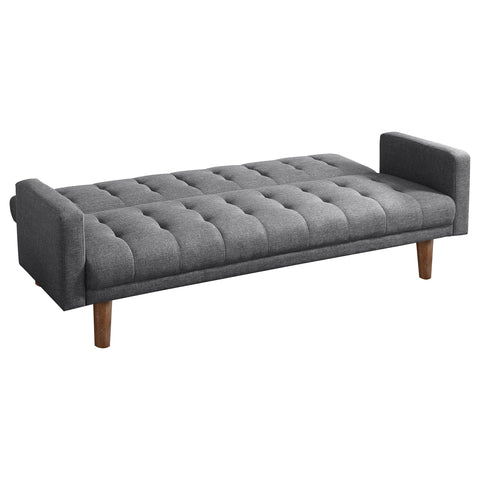 Dortch Upholstered Tufted Convertible Sofa Bed GreyGrey