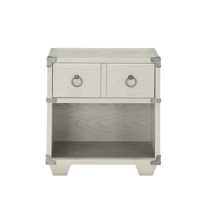 Belville Nightstand, Gray Finish