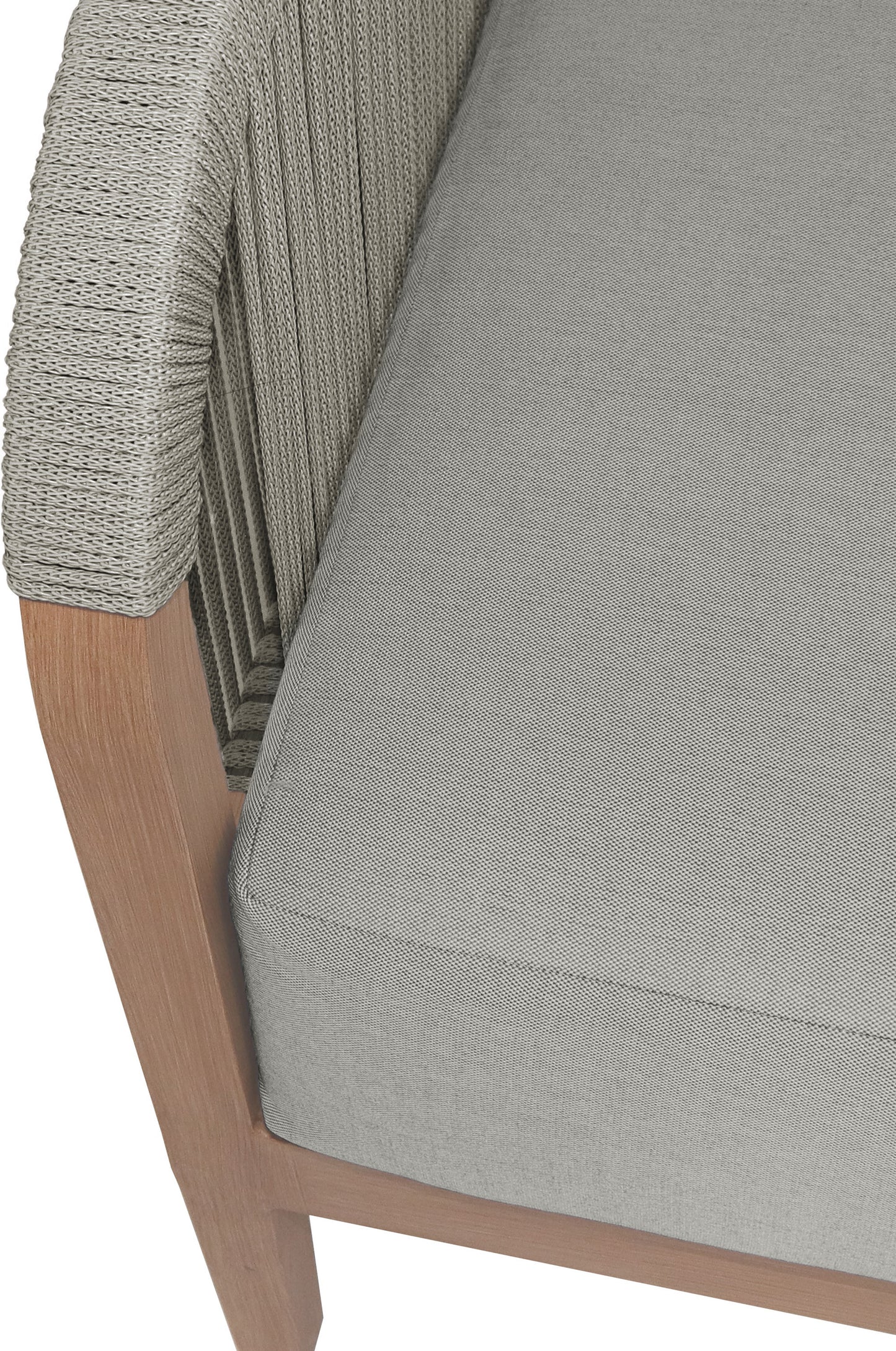 beacon grey water resistant fabric outdoor patio loveseat