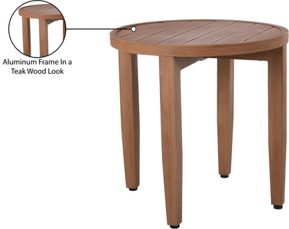 Beacon Natural Outdoor Patio End Table