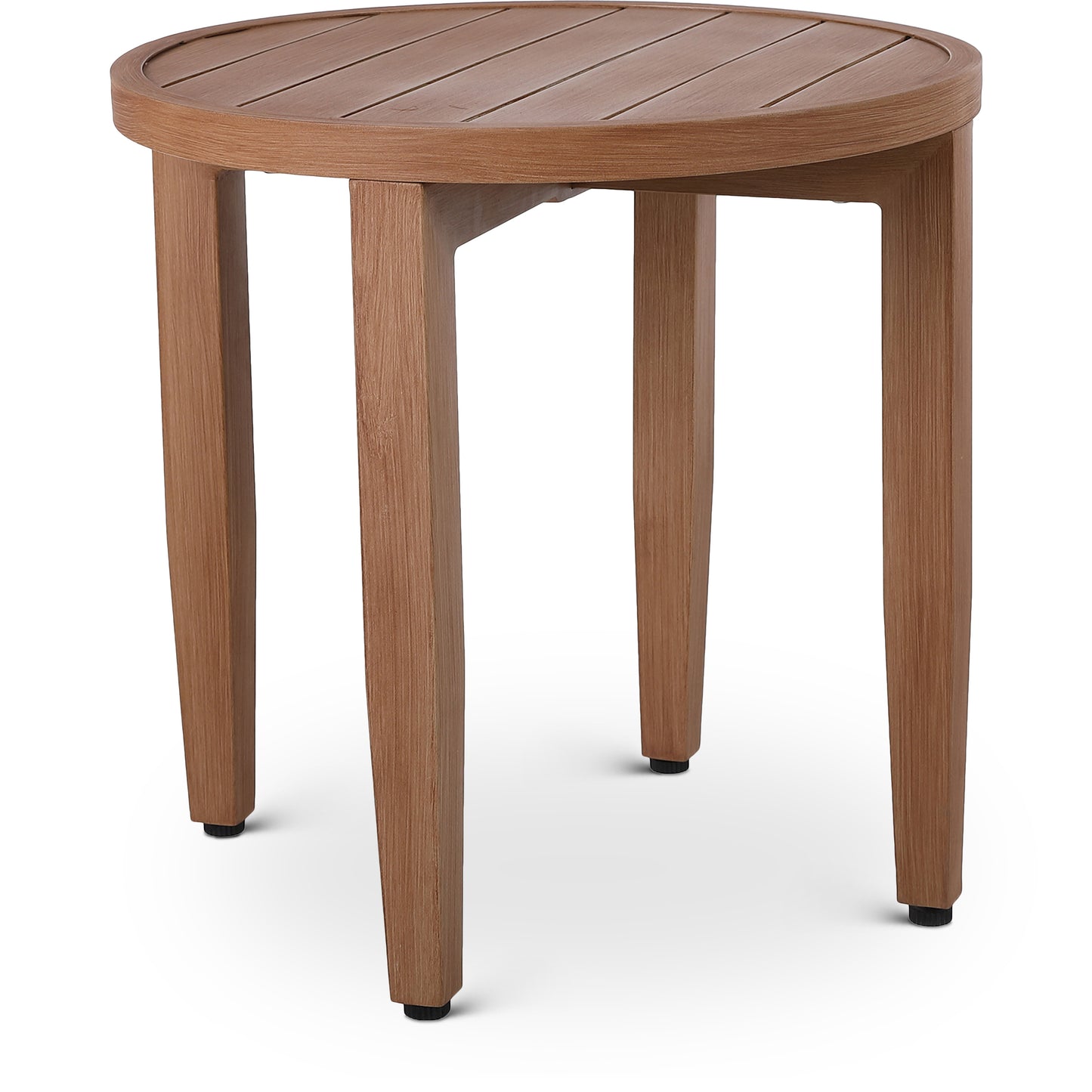 beacon natural outdoor patio end table