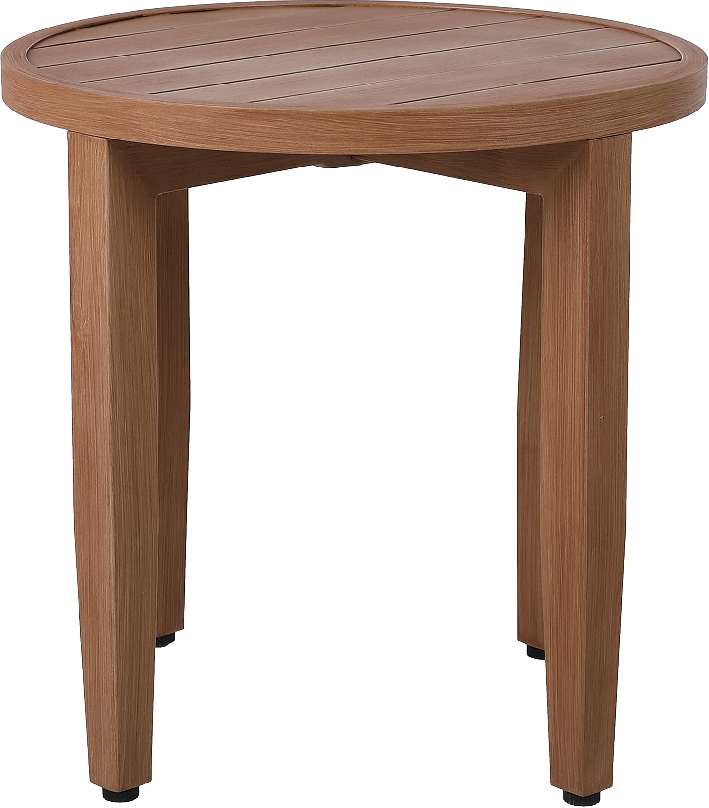 beacon natural outdoor patio end table