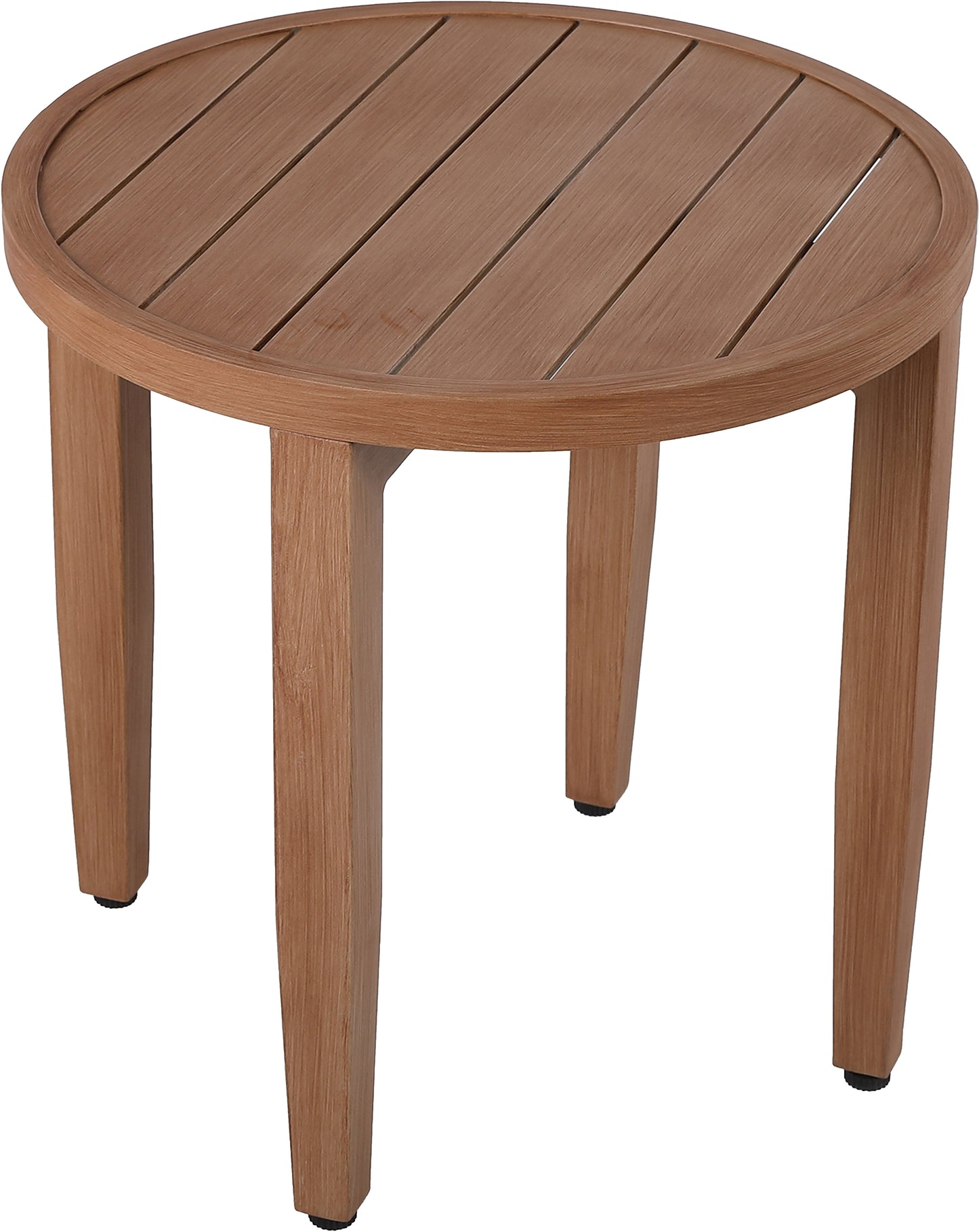 beacon natural outdoor patio end table