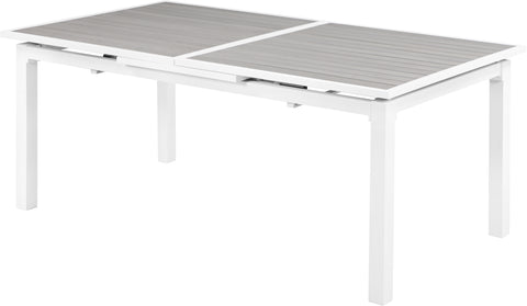 Outdoor Patio Extendable Aluminum Dining Table