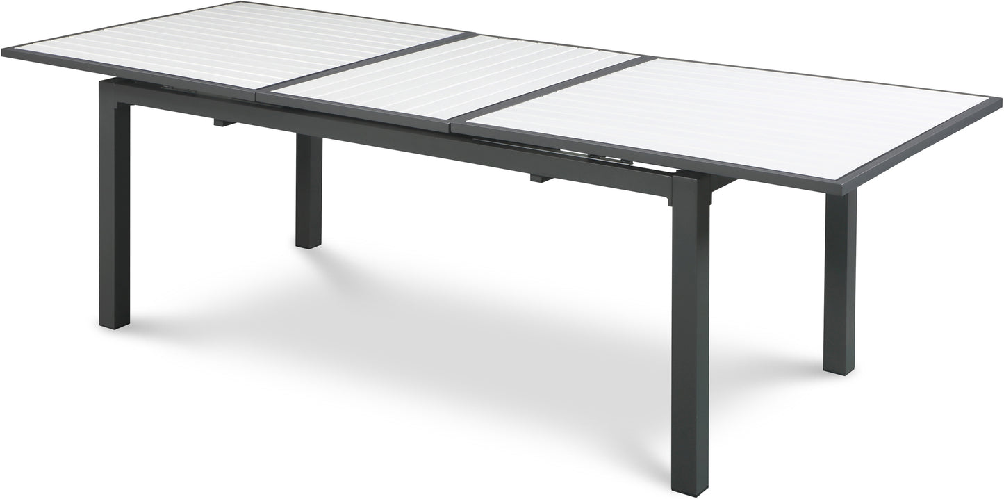 outdoor patio aluminum dining table