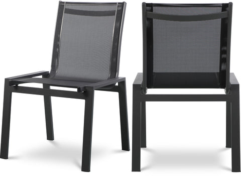 Outdoor Patio Aluminum Mesh Dining Chair