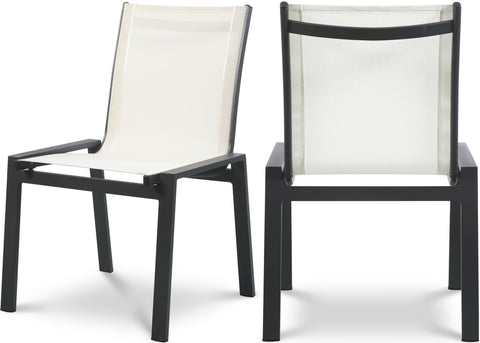 Outdoor Patio Aluminum Mesh Dining Chair