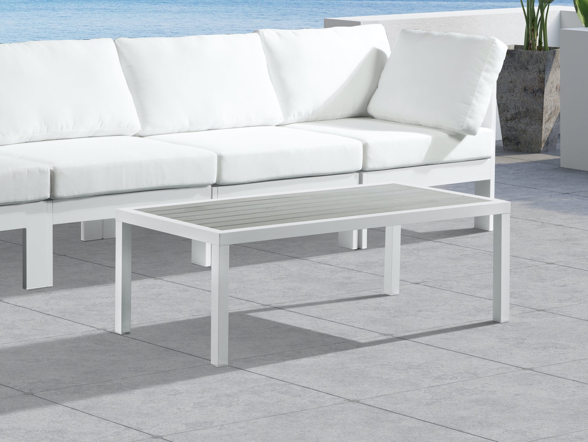 Outdoor Patio Aluminum Coffee Table