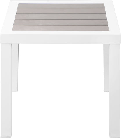 Outdoor Patio Aluminum End Table