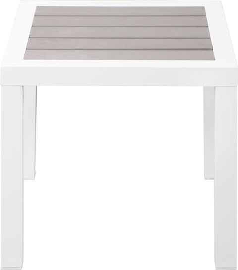 Outdoor Patio Aluminum End Table