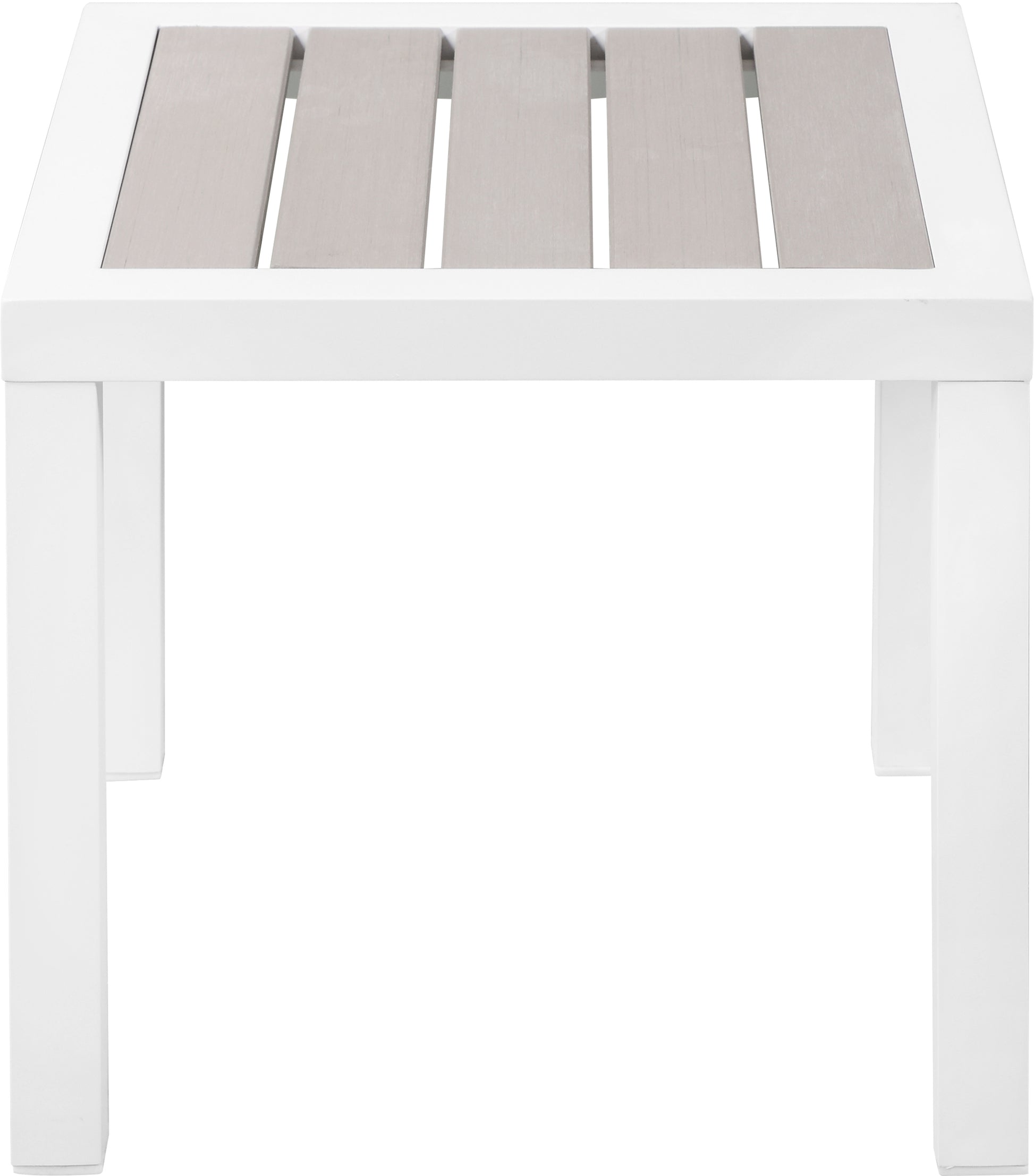 Outdoor Patio Aluminum End Table