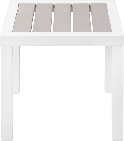 Outdoor Patio Aluminum End Table