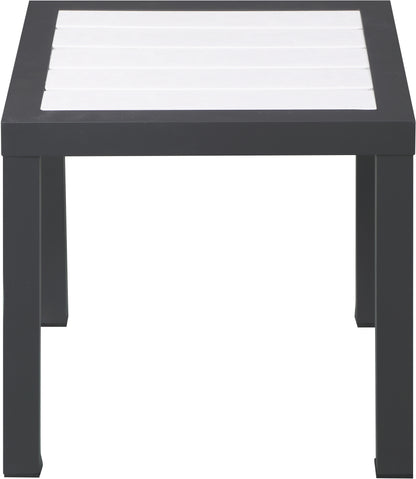 Outdoor Patio Aluminum End Table