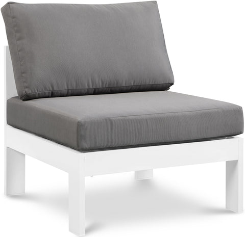 Outdoor Patio Aluminum Armless Chair