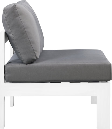 Outdoor Patio Aluminum Armless Chair