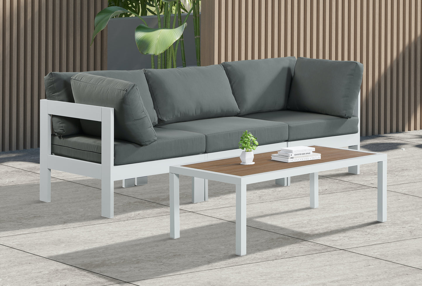 outdoor patio modular sofa