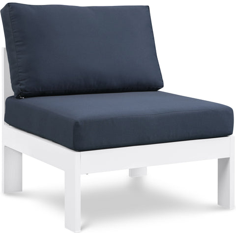 Outdoor Patio Aluminum Armless Chair