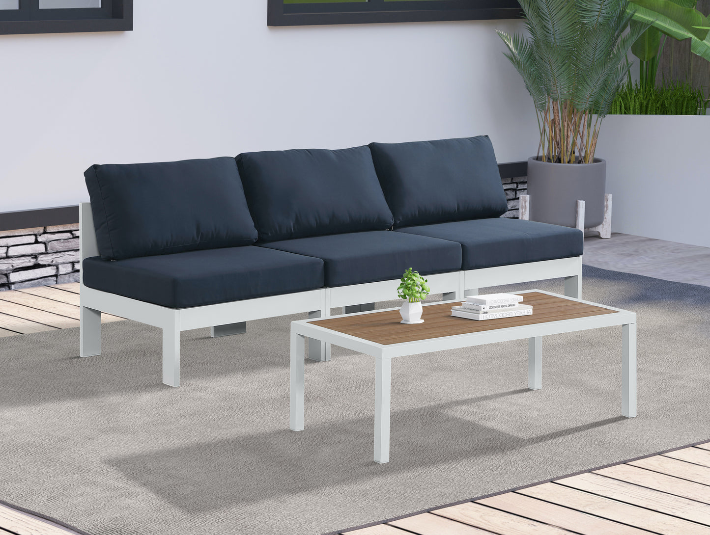 outdoor patio modular sofa