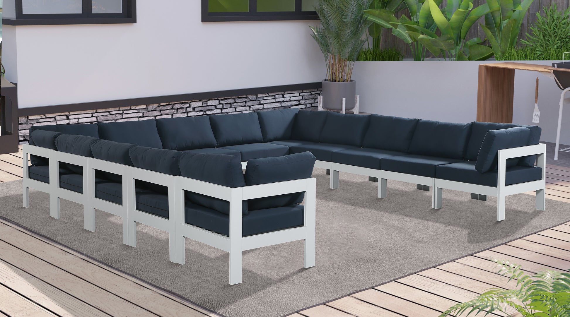 Outdoor Patio Modular Sectional