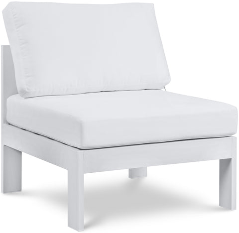 Outdoor Patio Aluminum Armless Chair