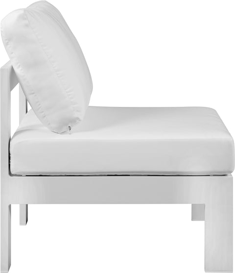 Outdoor Patio Aluminum Armless Chair