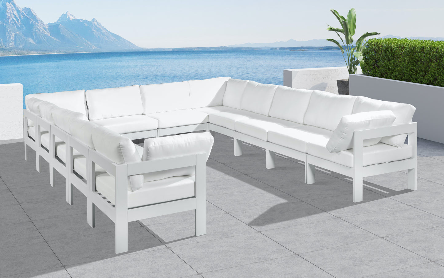 outdoor patio modular sectional